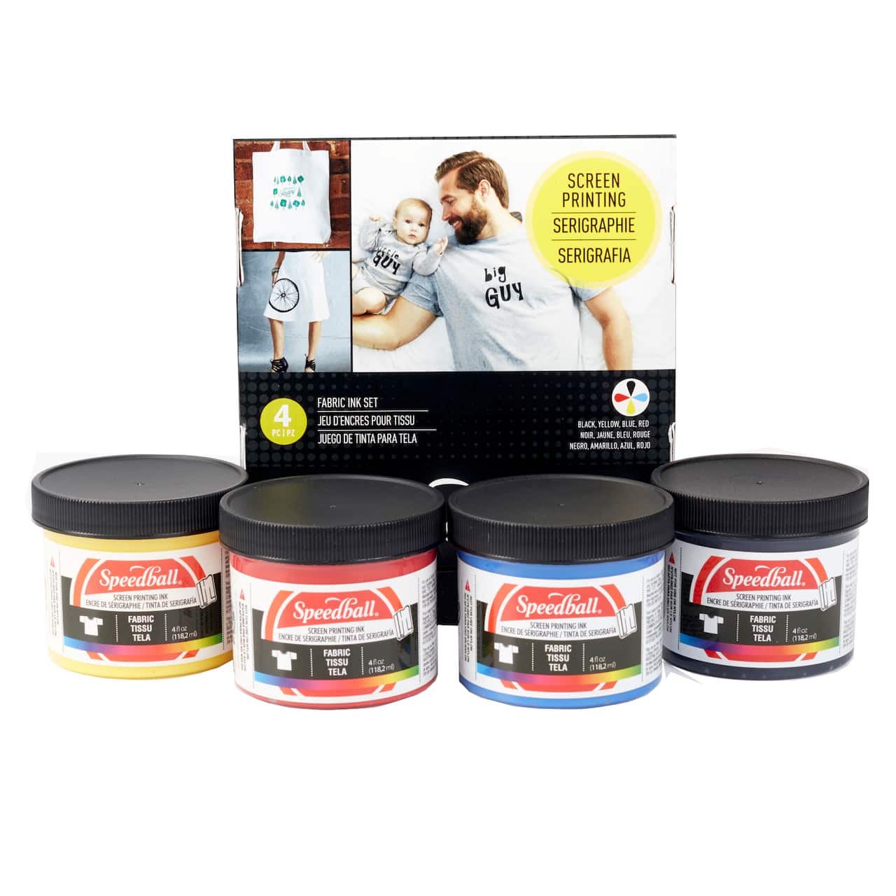 12 Pack: Speedball® Fabric Screen Printing Starter Set